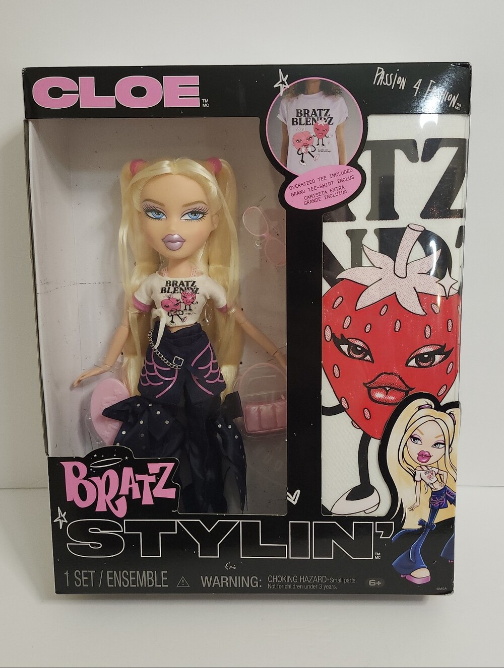 Bratz Stylin’ Cloe Fashion Doll MGA Bratz Blendz w/Tee Shirt For You NEW/SEALED